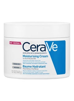 Cerave Moisturizing Face & Body Cream With Ceramides & Hyaluronic Acid