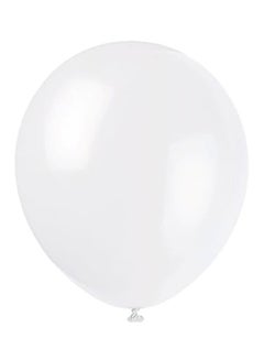 Unique Linen Premium Balloons, White