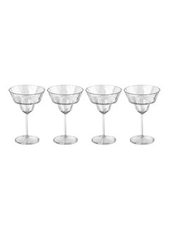 Koziol Margarita Glass Transparent Club No 16, Pack Of 4