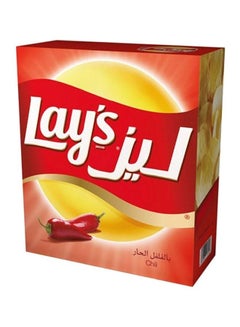 Lay'S رقائق البطاطس، فلفل حار، عبوة 12