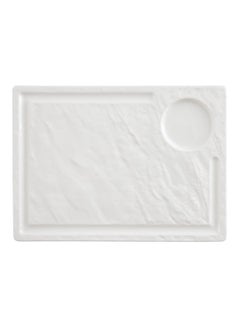 Fortessa Contexture Rectangular Platter With Well