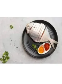 White Pomfret Slice
