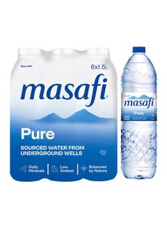 Masafi Pure Mineral Water , Pack Of 6