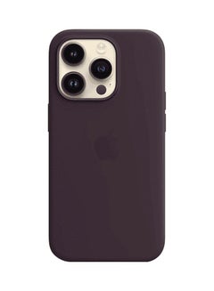 Apple Silicone Case With MagSafe For iPhone 14 Pro, Elderberry