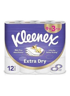 Kleenez مناديل كيلينكس للاستحمام، 12 قطعة