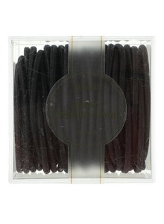 Miniso Black Hair Ties With Container