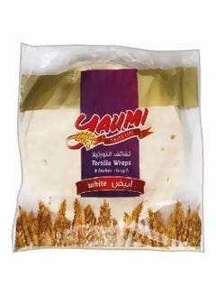 Yaumi Fresh Tortilla Wraps, White
