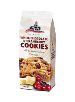 Merba White Chocolate & Cranberry Cookies