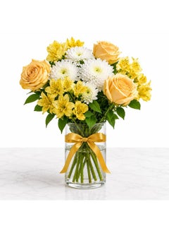 Golden Vase Arrangement