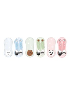 Miniso We Bare Bears Collection Flatware Set