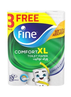 Fine ورق تواليت كومفورت، XL، 2 طبقة
