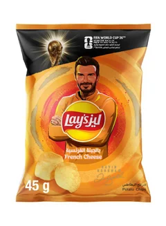 Lay'S رقائق بطاطس، بالجبن الفرنسي