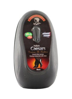 Habro Caesars Shoe Sponge, Black