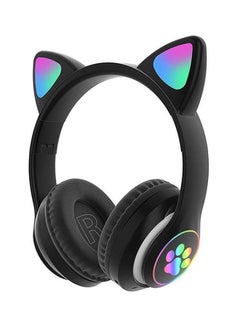 Stn-28 Cat Style Headphones Black