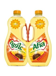 Afia Pure Sunflower Oil, Pack Of 2
