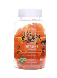 Gummies Vitamin C Gummies, Orange, 50 Pcs
