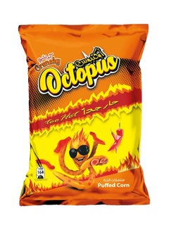 Octopus Puffed Corn Chips, Too Hot