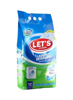Lets Clean Detergent Powder, Pure Nature