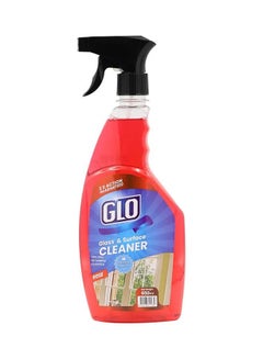 Glo منظف الزجاج والأسطح، وردي
