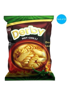 Derby Potato Chips, Hot Chili, Pack Of 20