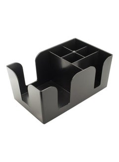 Bar Caddy For Cocktail Equipment, Black