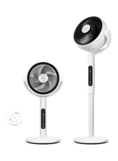 Levoit 20dB Quiet Pedestal Fans For Bedroom, White