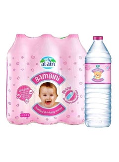 Al Ain Bambini Baby Water, 0-3 Years, Pack Of 6