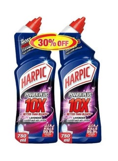 Buy 1 Get 1 Free Harpic 10x Power Plus Toilet Cleaner, Lavender, Pack Of 2