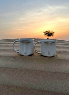 Tohfa luxe Wajh Sculpted Face Ceramic Mug