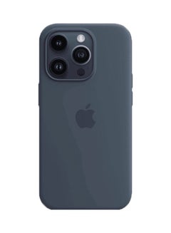 Apple Silicone Case With MagSafe For iPhone 14 Pro, Storm Blue