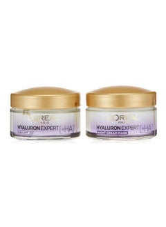 L'Oreal Hyaluron Expert Day & Night Cream, Pack Of 2
