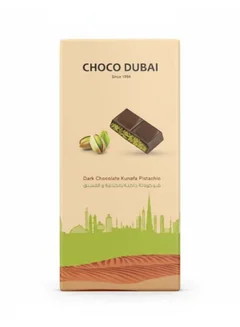Choco Dubai Dark Chocolate Kunafa With Pistachio