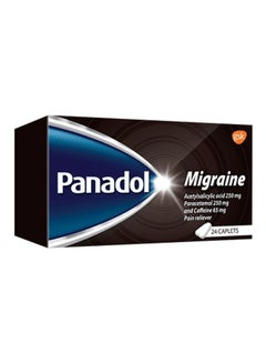 Panadol Migraine Caplets, 24 Pcs