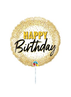 Bloombox Balloon Happy Birthday Gold