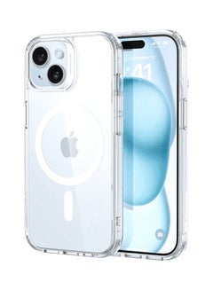 Apple Silicone Clear Case With MagSafe For iPhone 15 Plus