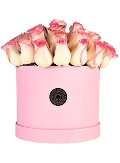 Bloombox Iconic Pink Rose Premium Pink Box