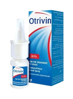 Otrivin 0.1% Nasal Spray, Adult