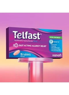 Telfast Allergy And Cold Relief 180Mg Tablets