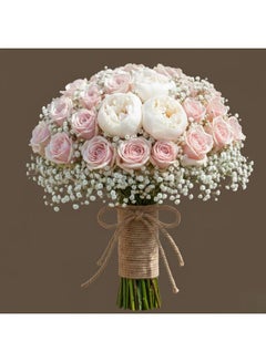 Tender Hearts Pink & White Bridal Arrangement