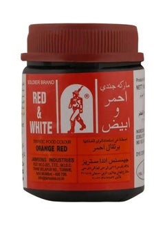 Red & White Orange Red Food Color