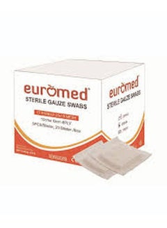 Euromed Gauze Swabs 8 Ply 100 Pcs