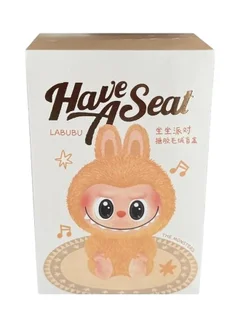 Pop Mart Labubu Have A Seat Series Vinyl Plush Pendant Version 2