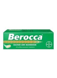Berocca Calcium & Magnesium Effervescent Tablets, 10 Pcs