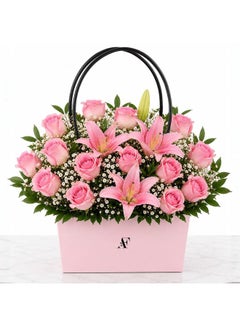 Pink Lily Bag