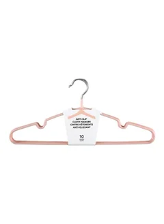 Miniso Simple Anti-Slip Cloth Hanger, Pink