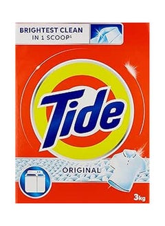 تايد Top Load Detergent Powder Blue Box, Original, Pack Of 2