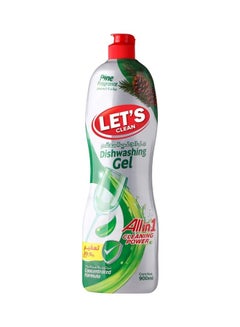 Let's Clean Dishwashing Gel, Pineapple