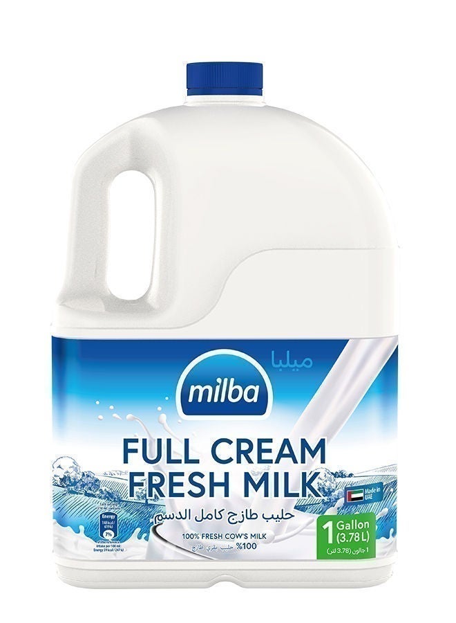 Milba Fresh Milk, Full Cream, UAE