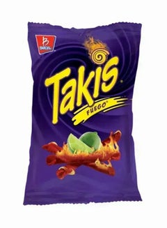 Takis رقائق تورتيلا فيوجو بالفلفل الحار والليمون