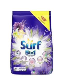 Surf Semi Automatic 5 In1 Laundry Detergent Powder, Lavender Fresheness